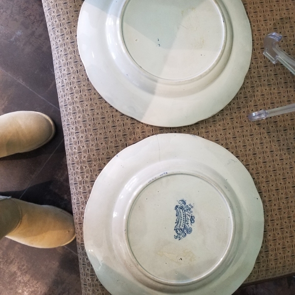 Two Staffordshire Antique Plates. - Picture 2 of 16